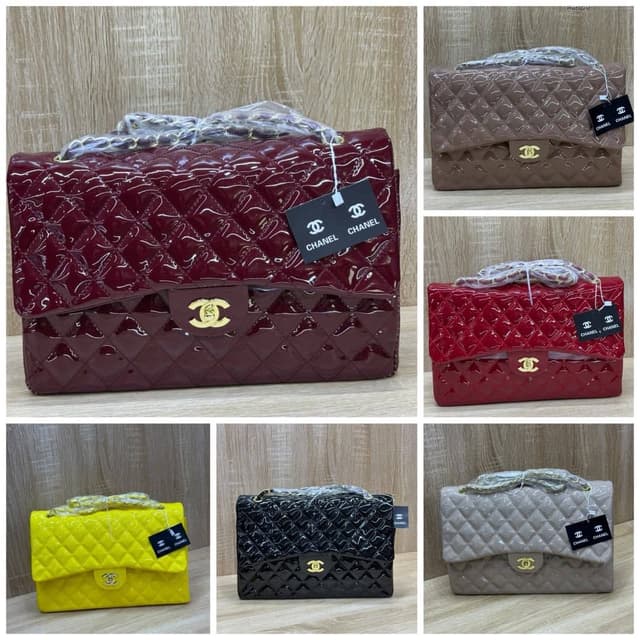 Channel Glossy Bag